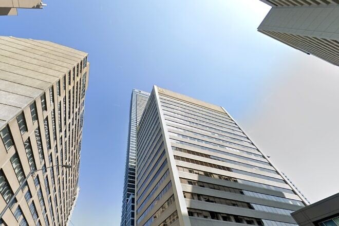 The Postmedia Network Canada Corp. building in Toronto. Postmedia owns the “National Post.” Source: Google Street View.